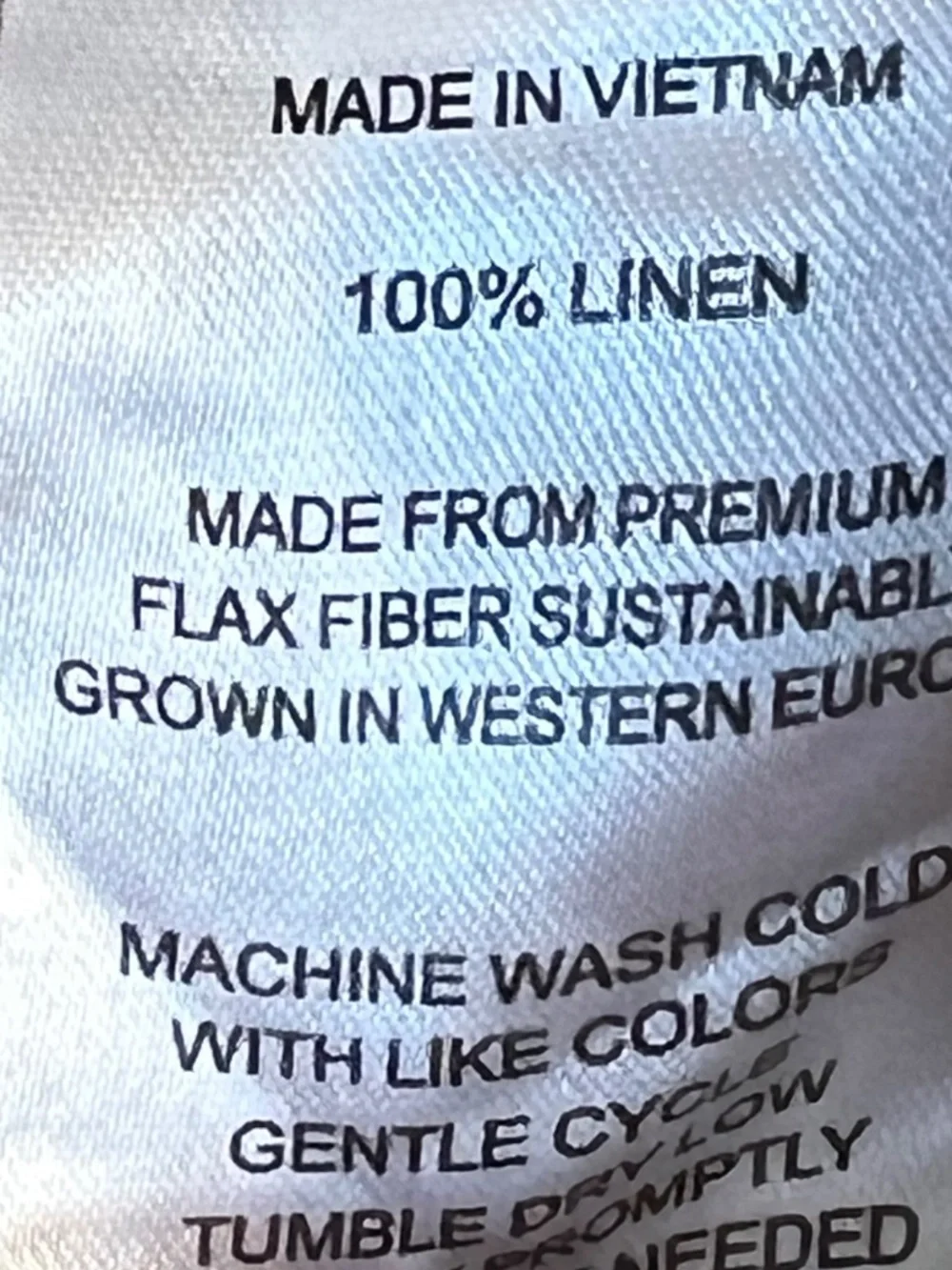 Quince 100% European Linen Pants Beige Khaki Pull-On Size XL